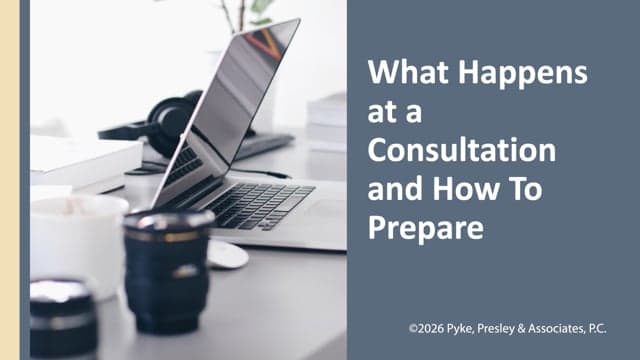 What Happens at a Consultation